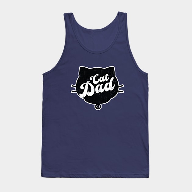 cat dad Tank Top by ArtStopCreative